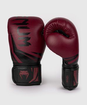 Боксерские перчатки Venum Challenger 3.0 Boxing Gloves Burgundy, 14 oz