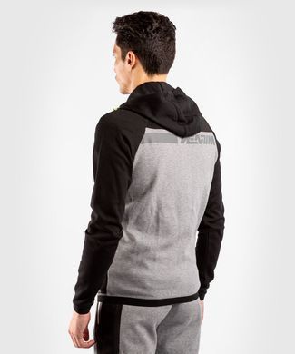 Толстовка Venum Laser Evo 3 Hoodies Black Grey, Черный-Серый, XS