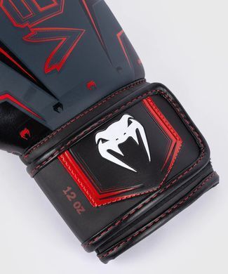Боксерские перчатки Venum Elite Evo Boxing Gloves - Navy Black Red, 12 oz