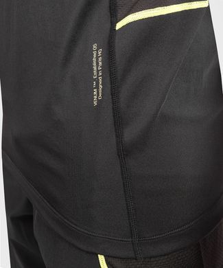 Тренировочная футболка Venum Fusion 2.0 Men Dry Tech T-Shirt Black Yellow, XXL