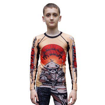 Дитячий рашгард з довгим рукавом Tatami Repliсa Kids Panda Samurai YXL