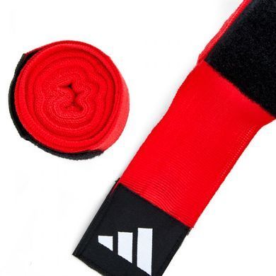 Боксерські бинти Adidas Boxing Hand Wraps | червоні | ADIBP031S