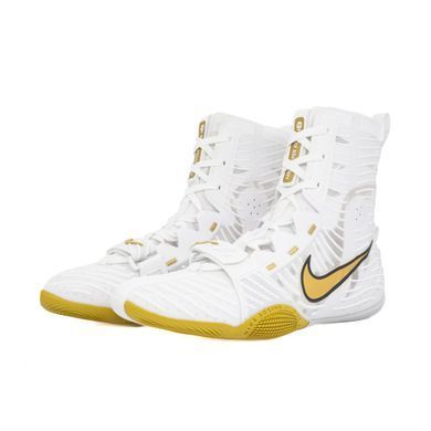 Боксерки Nike Hyperko 3 White Metallic Gold, 45