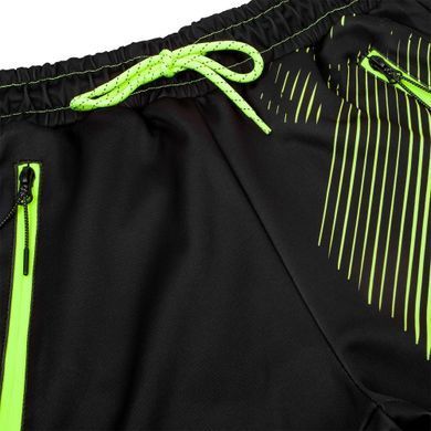 Спортивные штаны Venum Training Camp 2.0 Pants Black Neo Yellow, Черный-Лаймовый, XS
