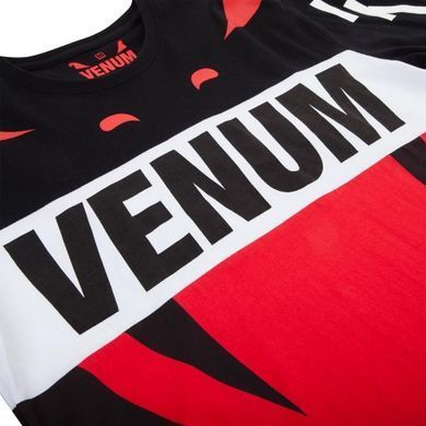 Лонгслив Venum Revenge T-Shirt Red Black, Красный, XXL