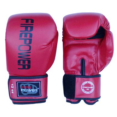Боксерские перчатки Firepower FPBGA11 Красные, 10oz, 10oz
