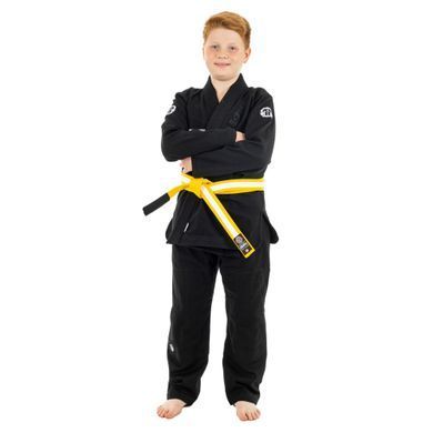 Дитяче кімоно для бразильського джиу-джитсу Tatami The Original V2 Чорне M1