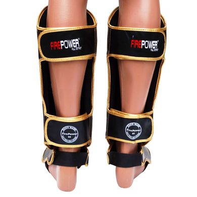 Защита ног FirePower FPSGA7 Черная с золотым, S, S