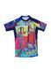 Рашгард з коротким рукавом MANTO Neon Abstract, L