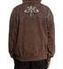 Худи Affliction Collapse Hoodie, Коричневый, L