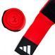 Боксерські бинти Adidas Boxing Hand Wraps | червоні | ADIBP031S