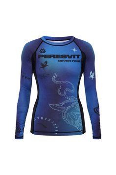 Жіночий рашгард Peresvit Hiss Ladies Rashguard Long Sleeve, Синій, XS