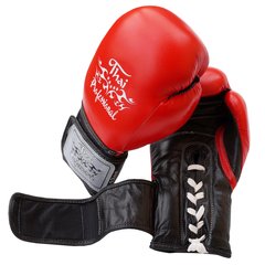 Боксерские перчатки Thai Professional BG5VL Красные, 12oz, 12oz
