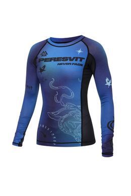 Жіночий рашгард Peresvit Hiss Ladies Rashguard Long Sleeve, Синій, XS