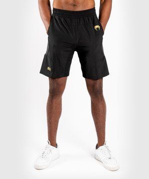 Спортивні шорти Venum G-Fit Training Shorts Black Gold, Чорний, XXS