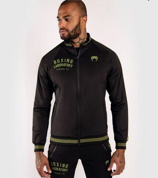 Худі Venum Boxing Lab Black Green, Чорний-Зелений, XS