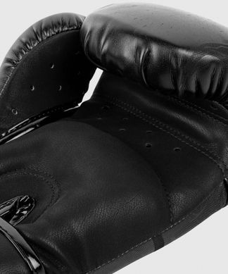 Боксерские перчатки Venum Devil Boxing Gloves Black Black, Черный, 8 oz