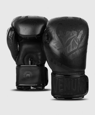 Боксерские перчатки Venum Devil Boxing Gloves Black Black, Черный, 8 oz