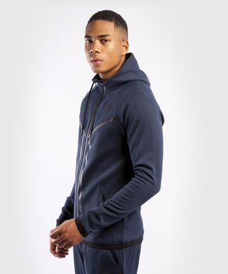 Толстовка Venum Laser X Connect Hoodie Navy Blue, Темно-синий, XS