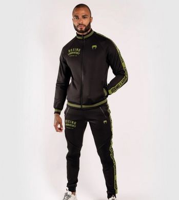Толстовка Venum Boxing Lab - Black Green, Черный-Зеленый, XS