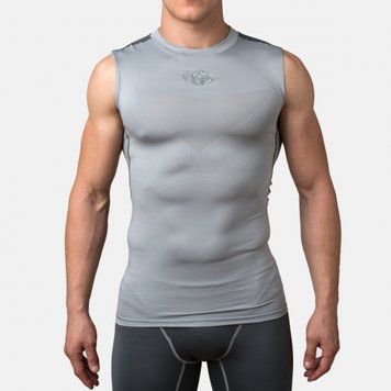 Компрессионная футболка без рукавов Peresvit Air Motion Compression Tank Top Graphite Grey Black, S