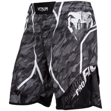 Шорти для MMA Venum Tecmo Fightshorts Dark Grey, Cірий, XXS