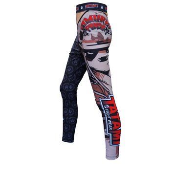 Штаны компрессионные детские TATAMI Repliсa Panda Samurai YS