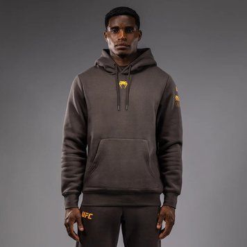 Худи UFC Venum FIGHT WEEK 4.0 PLAIN VERSION Men's Hoodies Brown, Коричневый, S