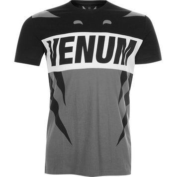 Футболка Venum Revenge T-Shirt Grey Black, XS