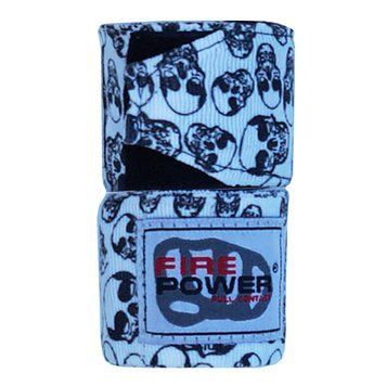Бинты боксерские эластичные FirePower FPHW3 Skull 3м