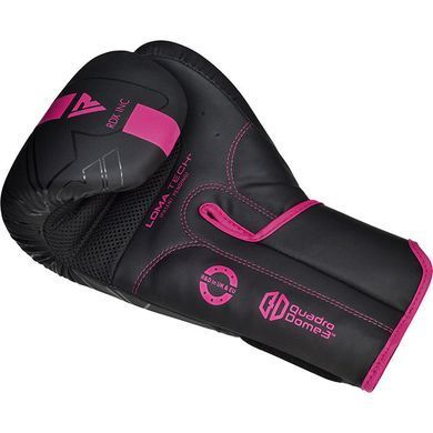 Женские боксерсике перчатки RDX F6 Kara Training Gloves Matte Pink, 12 oz