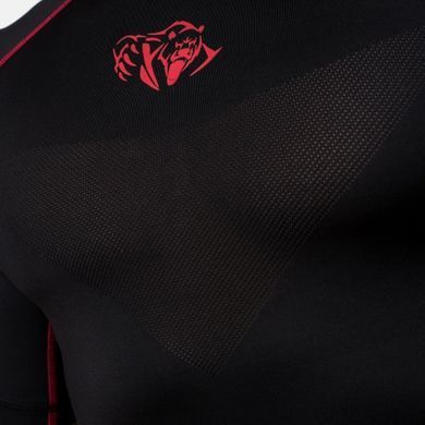 Компрессионная футболка Peresvit Air Motion Compression T-shirt Black Red, Черный-Красный, L