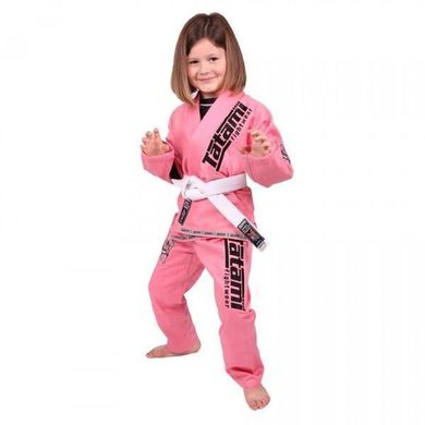 Детское кимоно для бразильского джиу-джитсу Tatami Meerkatsu Kids Animal Розовое, M1, M1