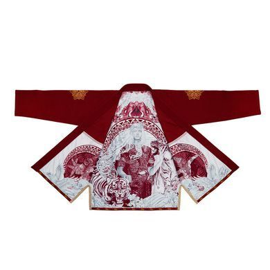 Жіноче кімоно Fairtex BJJ4 Gi Sida Burgundy, Коричневий, A3