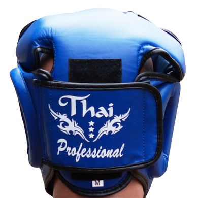 Шлем боксерский для тренировок Thai Professional HG3T Синий, M, M