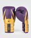 Боксёрские перчатки Venum Reverso Boxing Gloves - Dark Purple/Gold, 12 oz