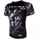 Рашгард Venum Samurai Skull Rashguard Short Sleeves Black, Чорний, S