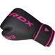Женские боксерсике перчатки RDX F6 Kara Training Gloves Matte Pink, 12 oz