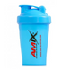 Пластиковий шейкер Amix Shaker Mini 400ml Neon Blue, Блакитний