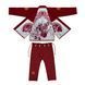 Жіноче кімоно Fairtex BJJ4 Gi Sida Burgundy, Коричневий, A3