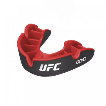 Капа OPRO Self-fit UFC GEN2 Silver Black Red, Черный