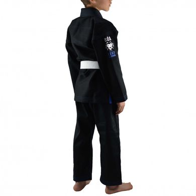 Детское кимоно для бразильского джиу-джитсу Boa Leao V2 Черное, M3, M3