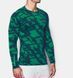 Компресійна футболка Under Armour ColdGear Jacquard Compression Crew Nova Teal, S
