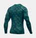 Компресійна футболка Under Armour ColdGear Jacquard Compression Crew Nova Teal, S