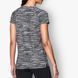 Женская футболка Under Armour Mesh Printed V-Neck White, S