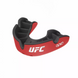 Капа OPRO Self-fit UFC GEN2 Silver Black Red, Черный