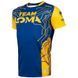 Футболка Venum Loma Fight Dry Tech T-shirt Blue Yellow, M