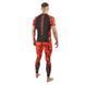 Рашгард Peresvit Rival Rashguard Short Sleeve Orange, Черный-Оранжевый, XS