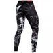 Компресійні штани Venum Samurai Skull Spats Black, Чорний, XL