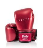 Боксерские перчатки Fairtex BGV22 Metallic Red, 10 oz